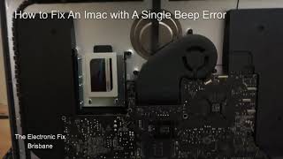 iMac with a single Beep and how to fix [upl. by Gunas]