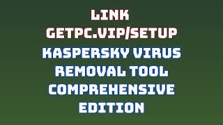 🔸Kaspersky Virus Removal Tool🐱 HOW TO INSTALL 💻PCLAPTOP TUTORIAL 2024 no charge🔥 [upl. by Dacy]