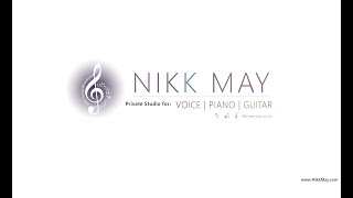 Nikk May Private Studio for Voice  Piano  Guitar  Vocal Lessons amp Performances Student Collage [upl. by Upshaw]