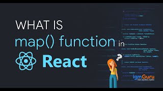 What is Map Function in React  React Tutorial for Beginners  React Course Updated 2024  igmGuru [upl. by Paderna]