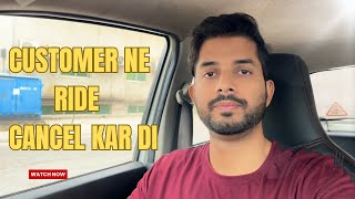 Customer ne ride cancel kar di  Online taxi in Lahore [upl. by Adnoyek]