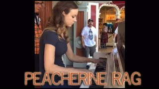 Peacherine Rag  Ragtime Piano at Disneyland [upl. by Haila984]