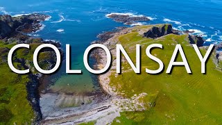 Isle of Colonsay drone footage [upl. by Nauqit]