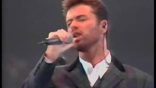 George Michael Live at Concert of Hope 1993 introduced by David Bowie [upl. by Sigrid]