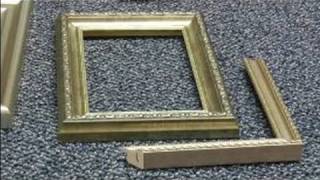 How to Pick Picture Frame Molding  How to Use Polystyrene Picture Frame Molding [upl. by Ydnirb]