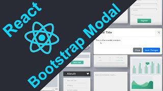 ReactJS  Bootstrap Creating a Modal or Popup box in ReactJS Application [upl. by Ohcirej81]