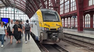 🇧🇪 IC3310  BrusselZuidMidi naar Antwerpen Centraal met de NMBS Desiro  27 juli 2024 [upl. by Mikey100]