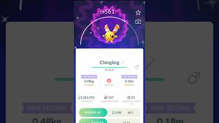 Shiny Chingling Hatch  Pokémon GO  egghatching egghatch adventuresync [upl. by Nedla36]