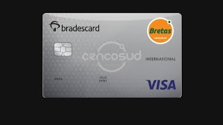 ATENÇÃO CARTÃO BRETAS APROVANDO MUITA GENTE BANDEIRA VISA DO BRADESCO [upl. by Renard]