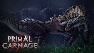 Spinosaurus in Battle with All Dinosaurs  Animal Revolt Battle Simulator [upl. by Ecnarolf]