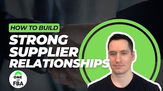 Amazon FBA Wholesale Tips How To Build Strong Supplier Relationships amp Understanding Cashflow [upl. by Vivianna]