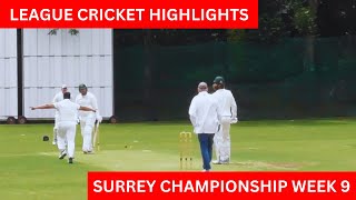 Surrey Championship Highlights  Div 2  Worcester Park 2nd XI vs Camberley 2nd XI [upl. by Haelak]