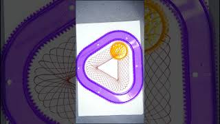 Spirograph art viral shorts [upl. by Ardelle707]