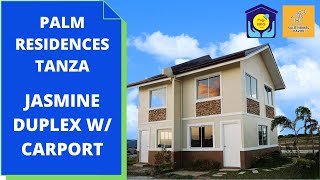 Murang House amp Lot Tanza Cavite  Jasmine Duplex  The Palm Residences Tanza  PagIBIG House Tour 3 [upl. by Maurita804]