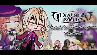 🌈✉️Diabolik lovers react to Yui as your requests🌀🕸️DL GL2🩸 [upl. by Hermia]