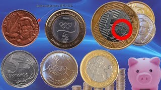 10 MOEDAS EM ALTA PARA 2019  SUPERVALORIZAÇÃO  Numismática 2019 [upl. by Haimaj]