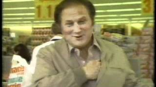 Al Waxman for Miracle Food Mart 1984 TV commercial [upl. by Marvella]