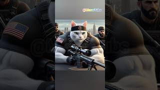 The white CAT battle for his dad and took Revenge🎖️cat catstory shortvideo [upl. by Molton597]