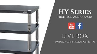 Solidsteel HY Series  Hyperspike HighEnd Audio Racks  Unboxing Installation amp Tips [upl. by Savvas]