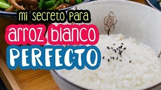 Arroz blanco perfecto  Receta fácil [upl. by Chambers290]