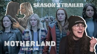 Motherland Fort Salem  Season 3 Official Trailer REACTION [upl. by Acemahs909]