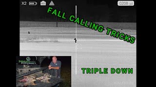 Coyote calling in the fall  Tips and Tricks from Predator Academy [upl. by Rolph]