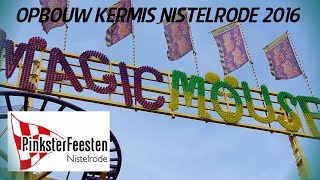 opbouw kermis Nistelrode 2016 compilatie [upl. by Akenihs604]