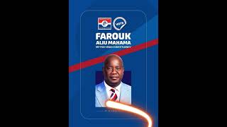 King Zee  NPP Song2024 Hon Farouk Aliu Mahama [upl. by Wildermuth]