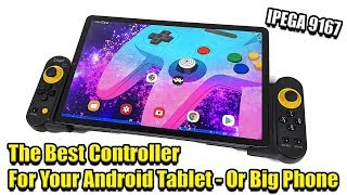 The Best Controller for An Android Tablet  iPad  IPEGA 9167 Review [upl. by Llevron]