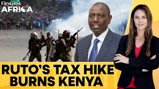 Kenya Protesters Storm Parliament Set Fire Anger Against Ruto’s Tax Hike  Firstpost Africa [upl. by Eiramanel]