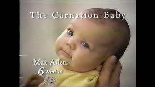 Carnation Good Start quotMax the Carnation Babyquot commercial 1998 [upl. by Hertha]