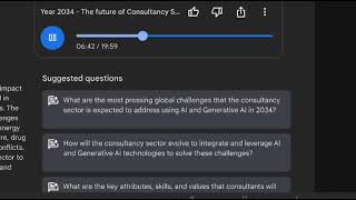 The World in 2034  the future of Consultancy Sector in the advancement of AI amp GenAI [upl. by Landau]