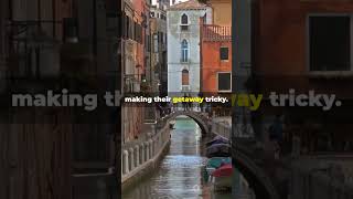 The Italian Job Epic Heist in Venice factshorts facts heist lombardic geronimo [upl. by Olegnaid]