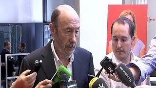 Rubalcaba dice que Chacón era quotinteligentequot y quottrabajadoraquot [upl. by Akimrehs]