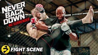 NEVER BACK DOWN NO SURRENDER  Michael Jai White  Case vs Cobra  Extended Fight Scene [upl. by Vokay]