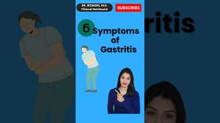 6 Symptoms of Gastritis gastritis indigestion gastric inflammation shorts [upl. by Brana]