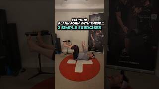 2 Easy Exercises to Fix Your Plank Form [upl. by Niarbo]