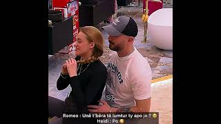 Romeo amp Heidi 🥰  Big Brother Vip Albania 3 bigbrothervip3 bbva bigbrothervipalbania [upl. by Losyram]