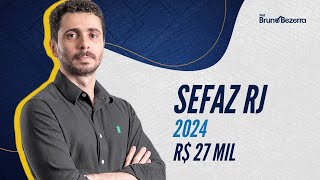 SEFAZ RJ Concurso de Auditor Fiscal  Como Estudar [upl. by Nicolle206]