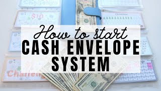 HOW TO START AN ALL CASH BUDGET  CASH BUDGETING 101  HOW TO START ON LOW INCOME [upl. by Kurtzman]