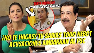 MARIA JOSEFA CORONEL quotNEBOT SABIA TODOquot  CORRUPCION EMBARRA AL PSC [upl. by Beaufert545]