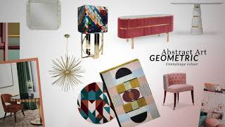 Design Trends for 2019 – Abstract and Geometric Furniture Art [upl. by Odraccir258]