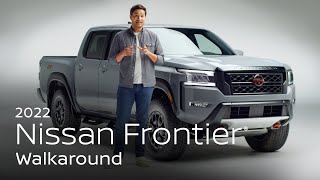 2022 Nissan Frontier Walkaround [upl. by Pearline]