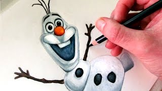 Make Your Own Olaf from Frozen  Homemade Howto [upl. by Blake744]