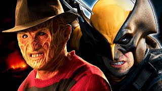 Freddy Krueger vs Wolverine  Epic Rap Battles of History [upl. by Tut]