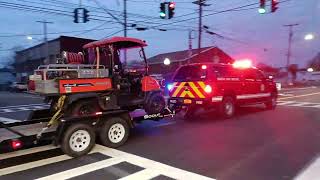 Owego NY Ambulance and Utility with ATV Responding [upl. by Cristin749]