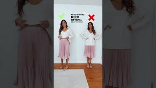 Do’s and Don’ts Pleated Midi Skirt  How to Style a Midi Skirt stylingtips skirt outfitideas [upl. by Anegroeg60]