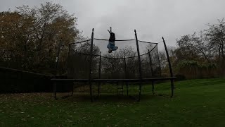 Gainer Full x Double Backflip  Trampoline [upl. by Avat]