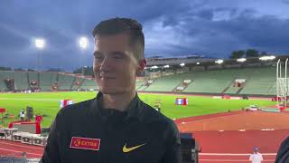 Jakob Ingebrigtsen Dives At Line For 1500m World Lead In Front Of Home Crowd At Diamond League Oslo [upl. by Katharina]