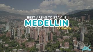 🏙️ Where to Stay in Medellin 2024 5 Best Areas  Map [upl. by Pegasus]